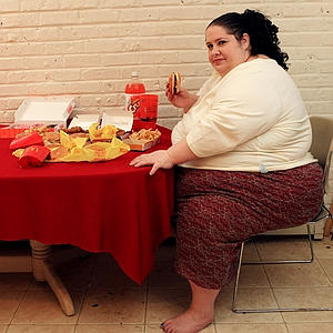 fat,fat woman,mcdonalds customer fat,humor, fat cow